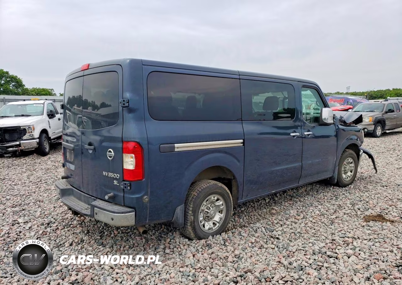 2017 Nissan Nv 3500 Hd Sl VIN:5BZAF0AA7HN851818 - 3