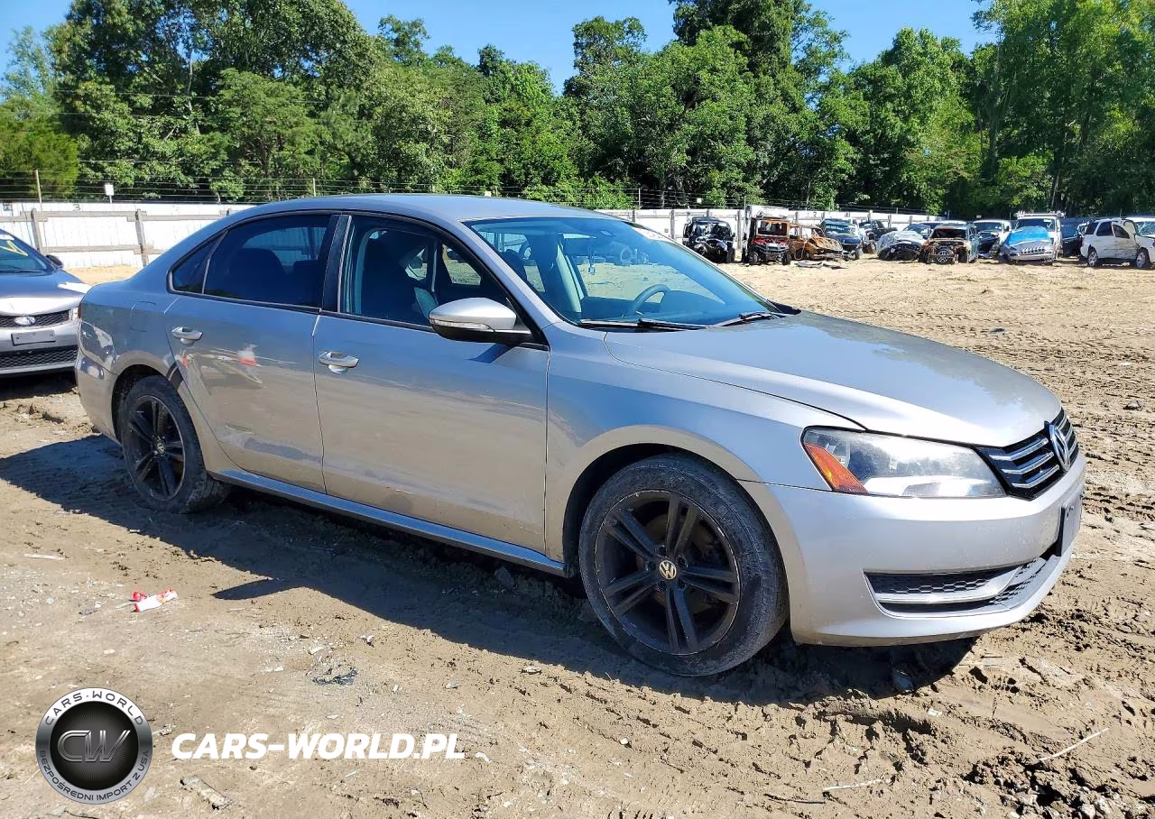 2012 Volkswagen Passat S VIN:1VWAP7A32CC008246 - 4