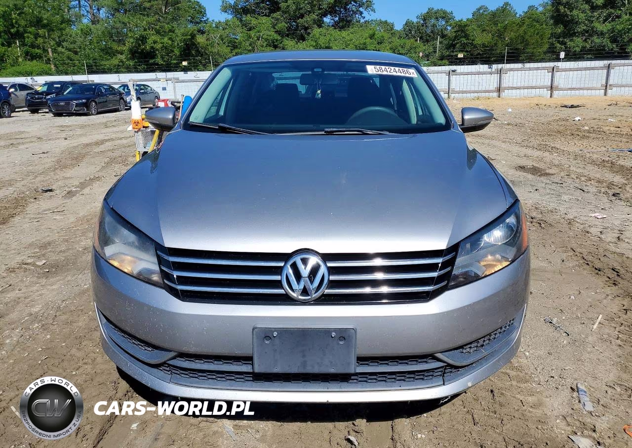 2012 Volkswagen Passat S VIN:1VWAP7A32CC008246 - 5