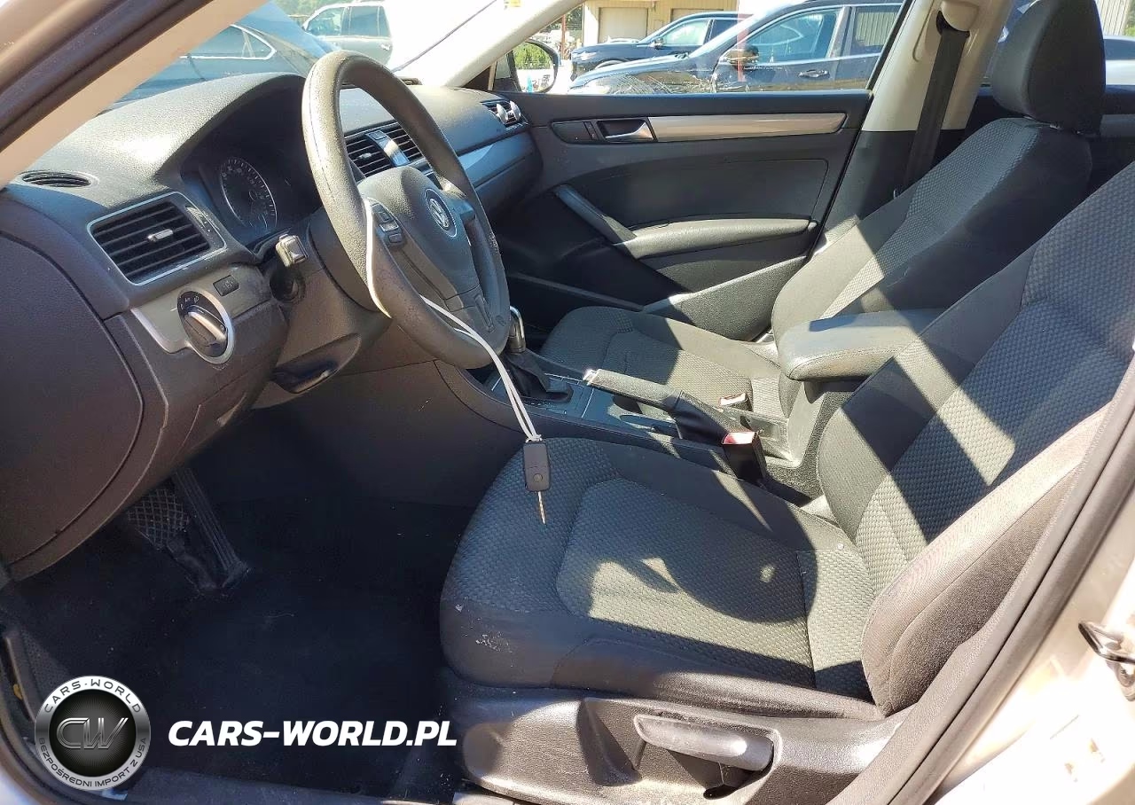 2012 Volkswagen Passat S VIN:1VWAP7A32CC008246 - 7