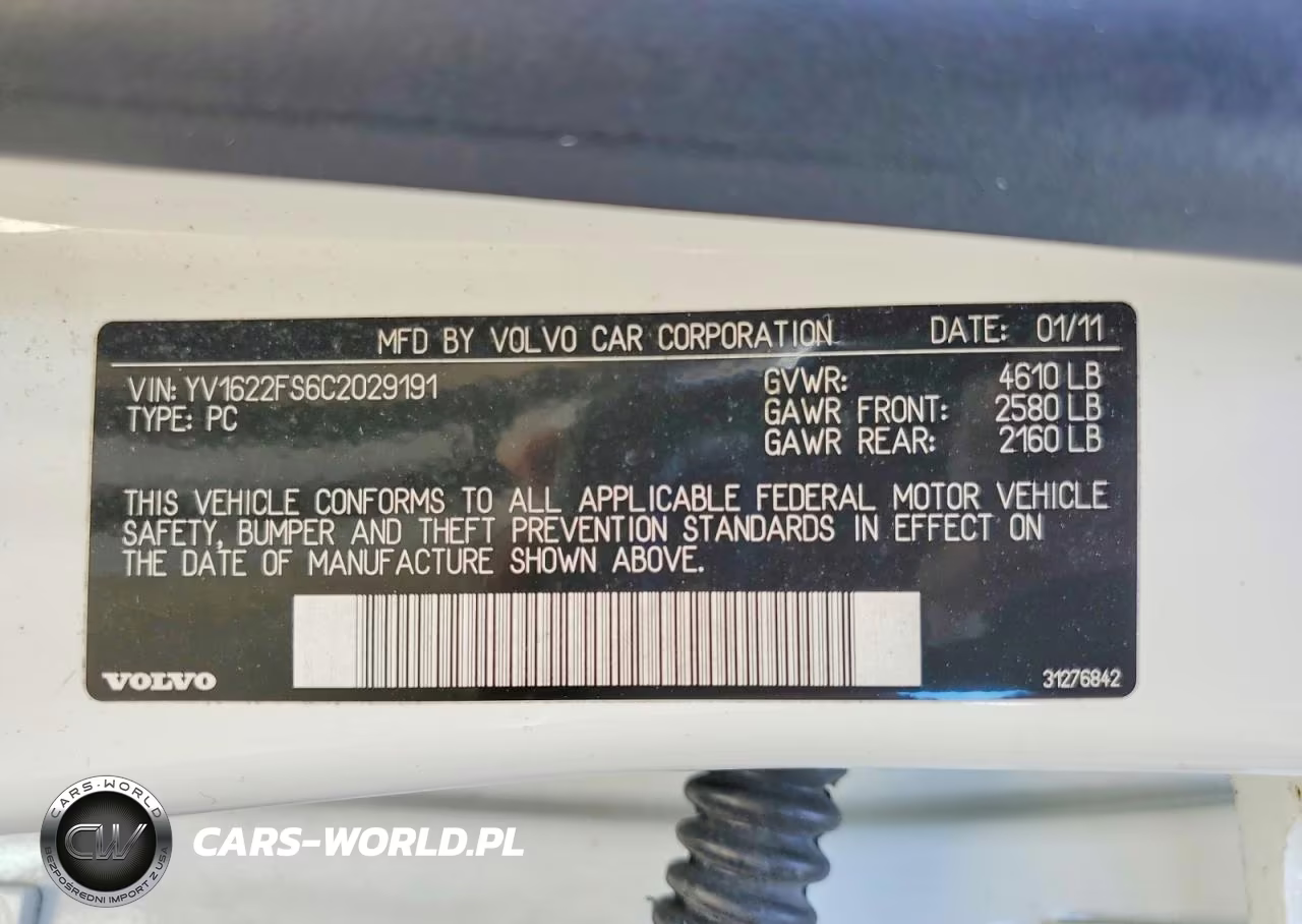 2012 Volvo S60 T5 VIN:YV1622FS6C2029191 - 12