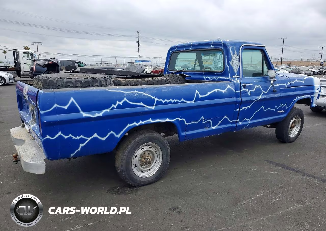 1969 Ford F250 VIN:F25YRF91276 - 3