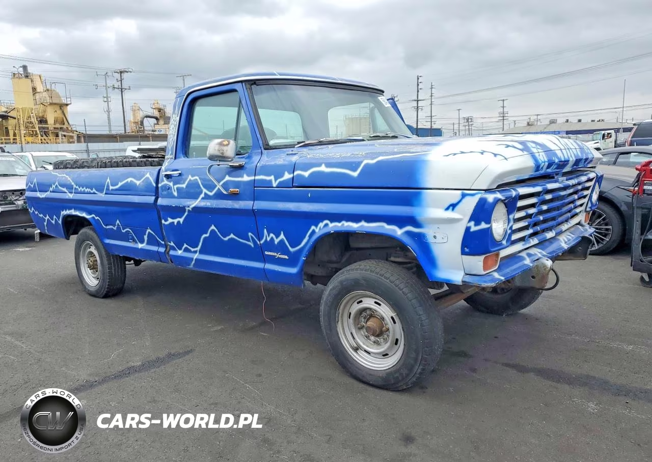 1969 Ford F250 VIN:F25YRF91276 - 4