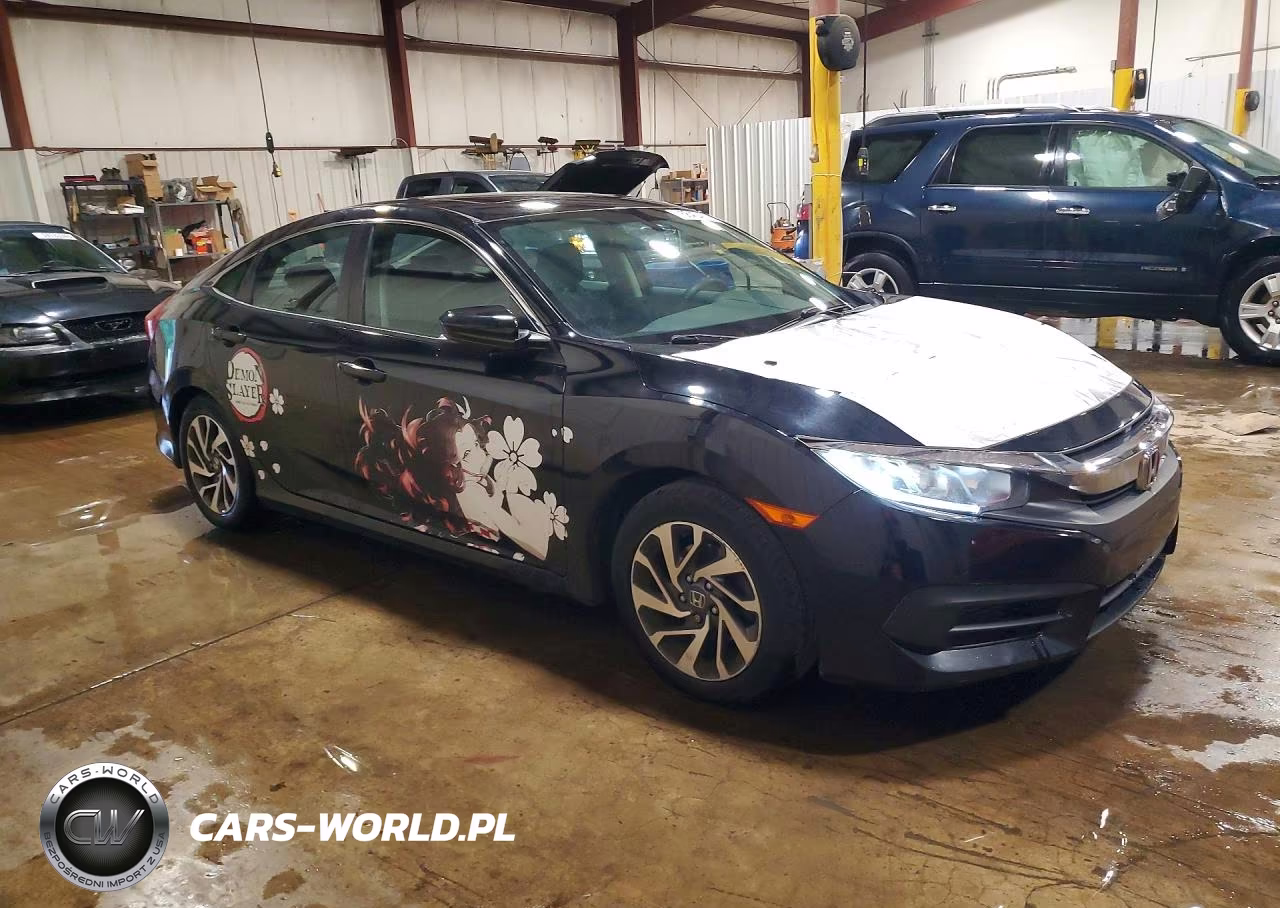 2017 Honda Civic Ex VIN:19XFC2F73HE216641 - 4