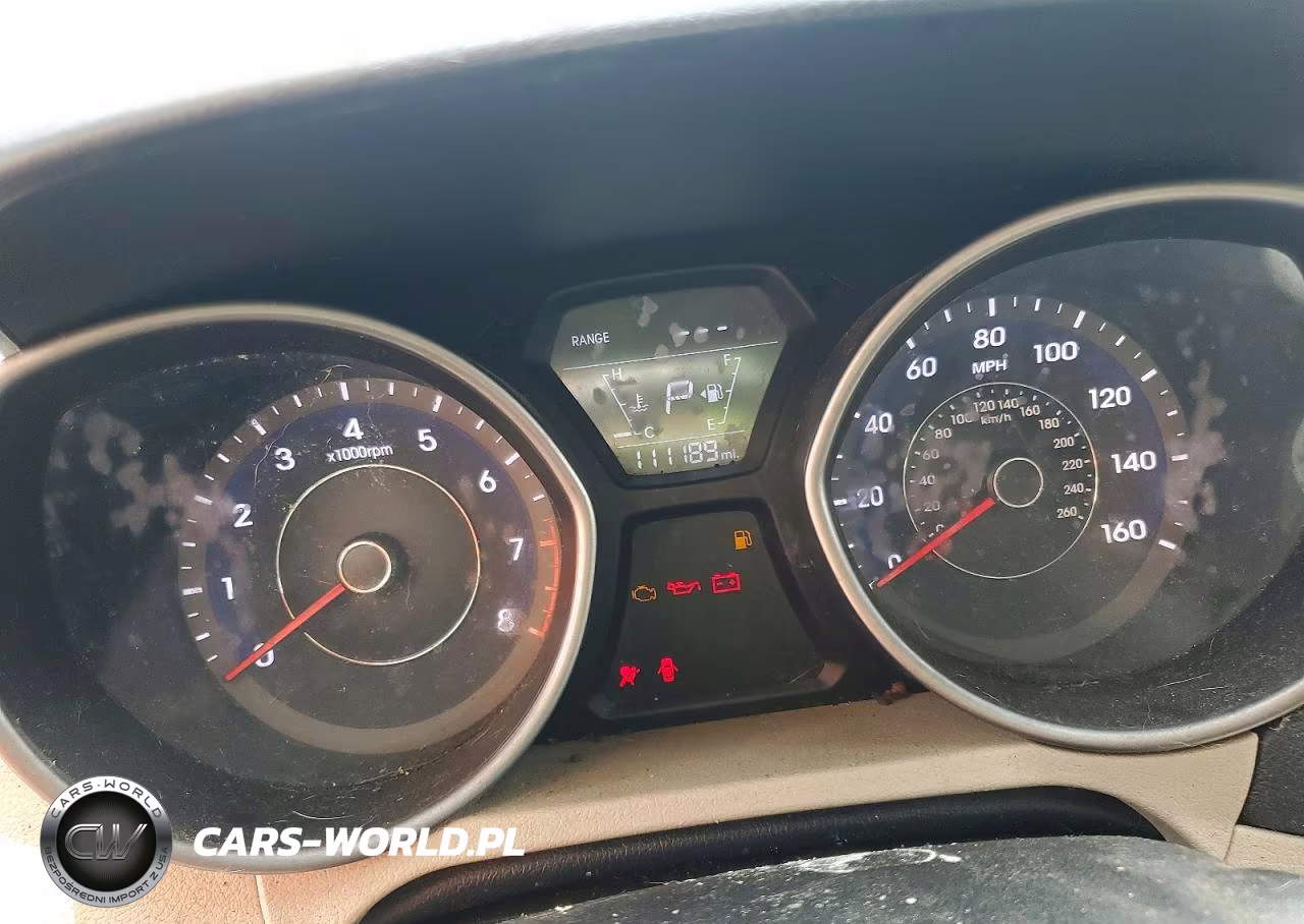 2015 Hyundai Elantra Se VIN:5NPDH4AE3FH582912 - 9