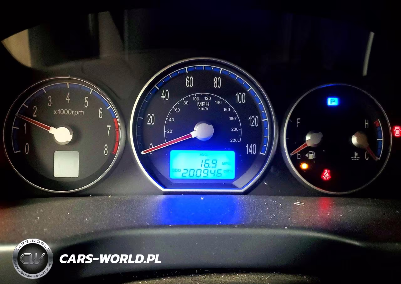 2008 Hyundai Santa Fe VIN:5NMSH73E98H190832 - 9