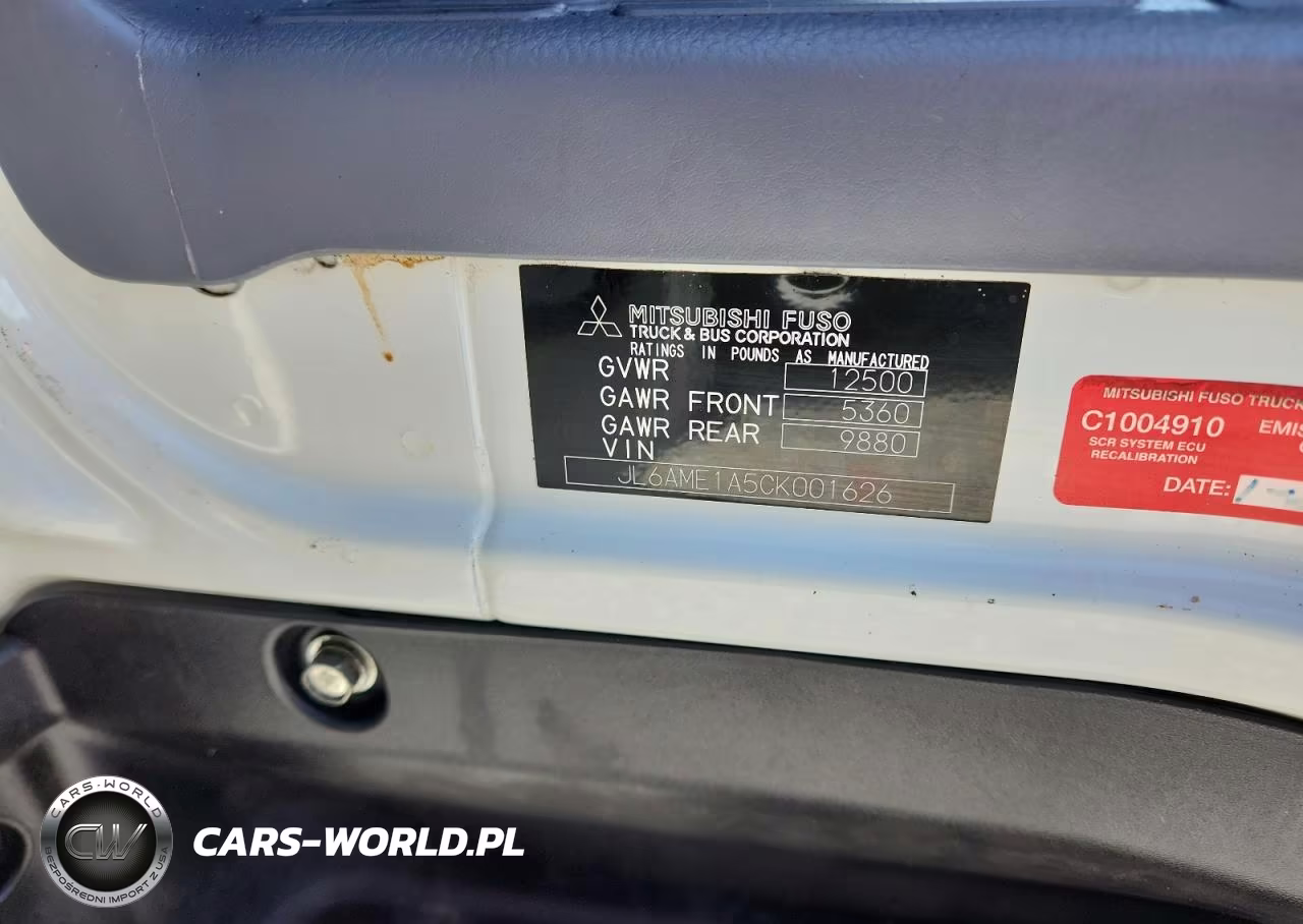 2012 Mitsubishi Fuso Truck Of America Inc Fe Fec52S VIN:JL6AME1A5CK001626 - 13