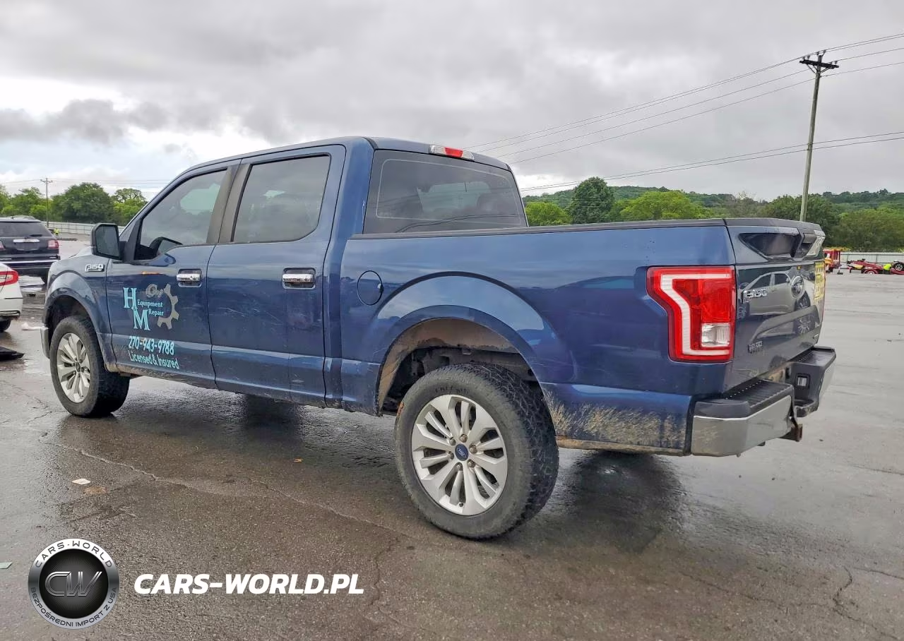 2016 Ford F150 Supercrew VIN:1FTEW1EF5GKE10153 - 2