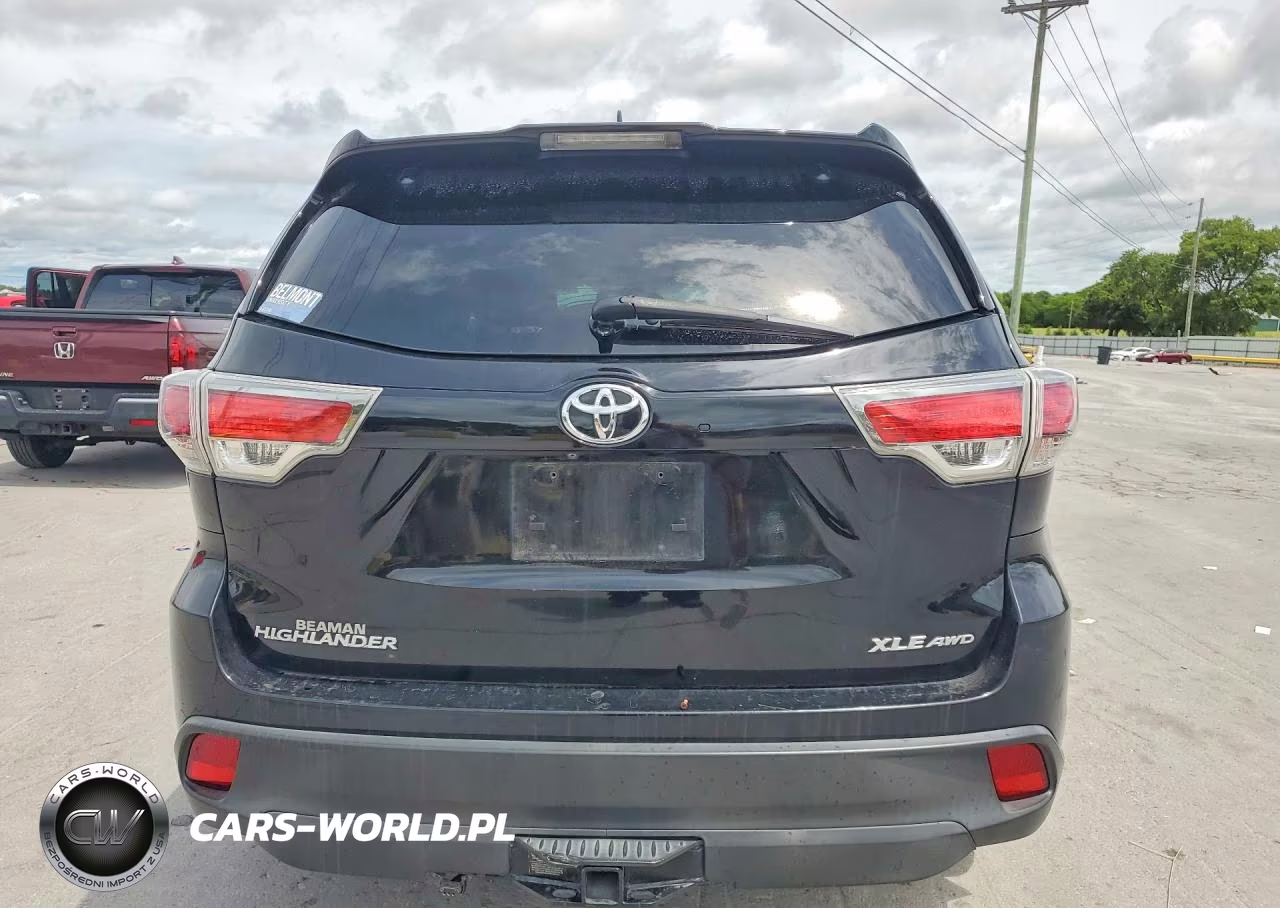 2016 Toyota Highlander Xle VIN:5TDJKRFH5GS327582 - 6