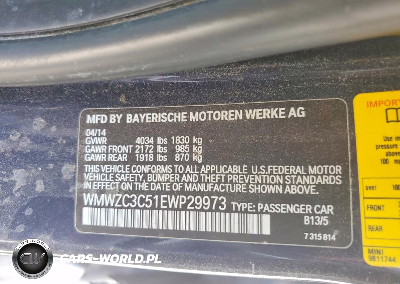 2014 Mini Cooper S Countryman VIN:WMWZC3C51EWP29973 - 12