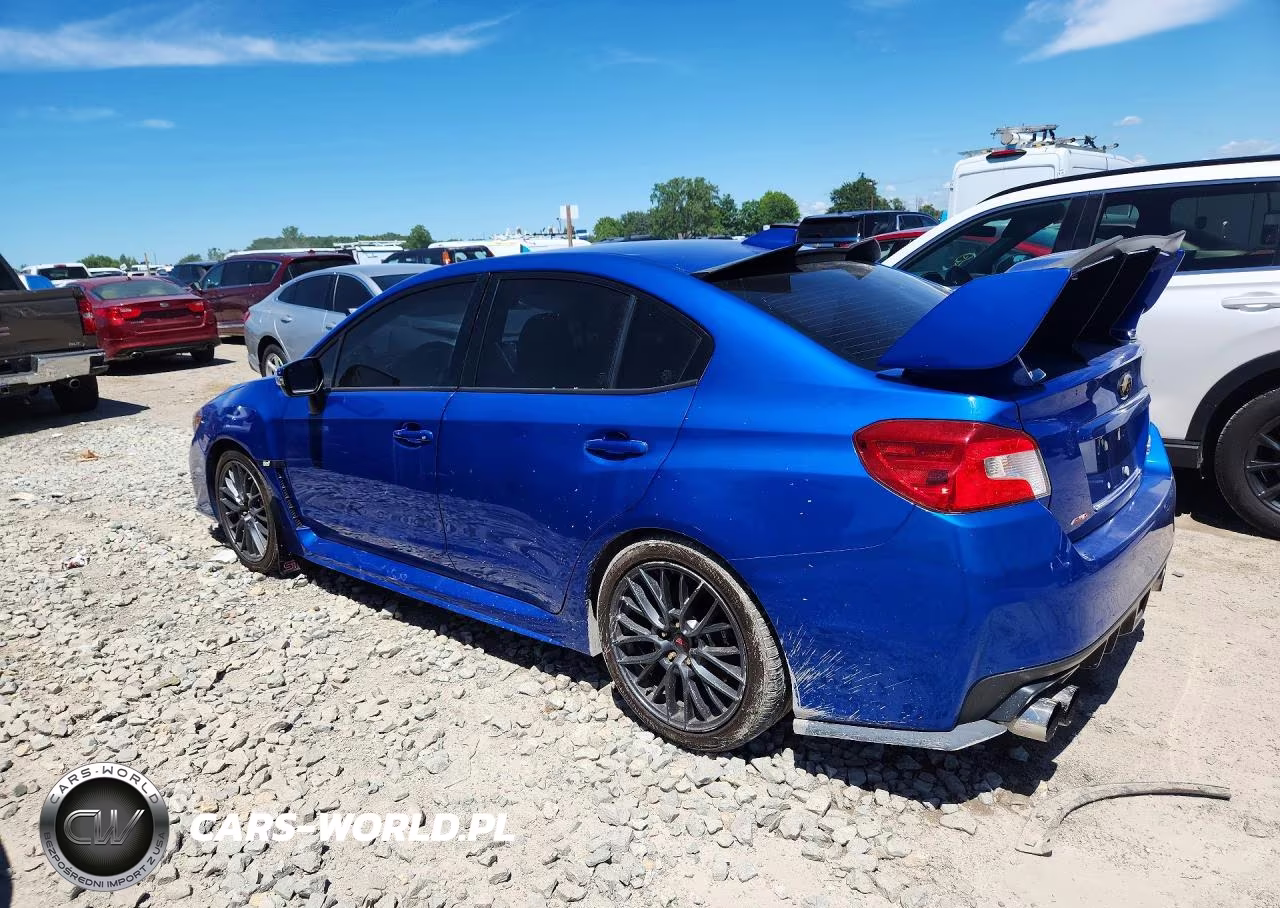 2017 Subaru Wrx Sti VIN:JF1VA2M66H9806287 - 2