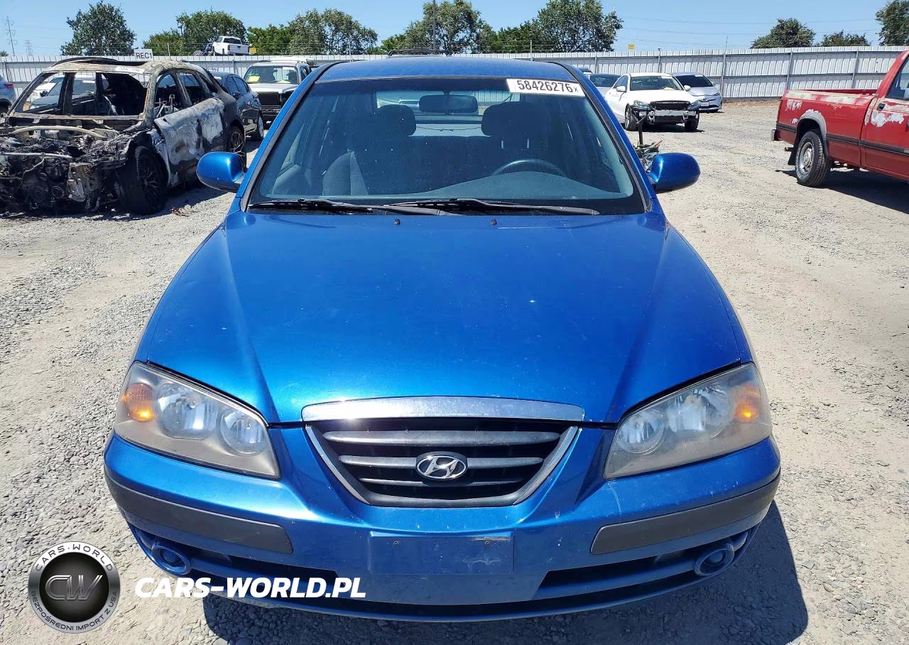 2006 Hyundai Elantra Gls VIN:KMHDN56D66U181290 - 5