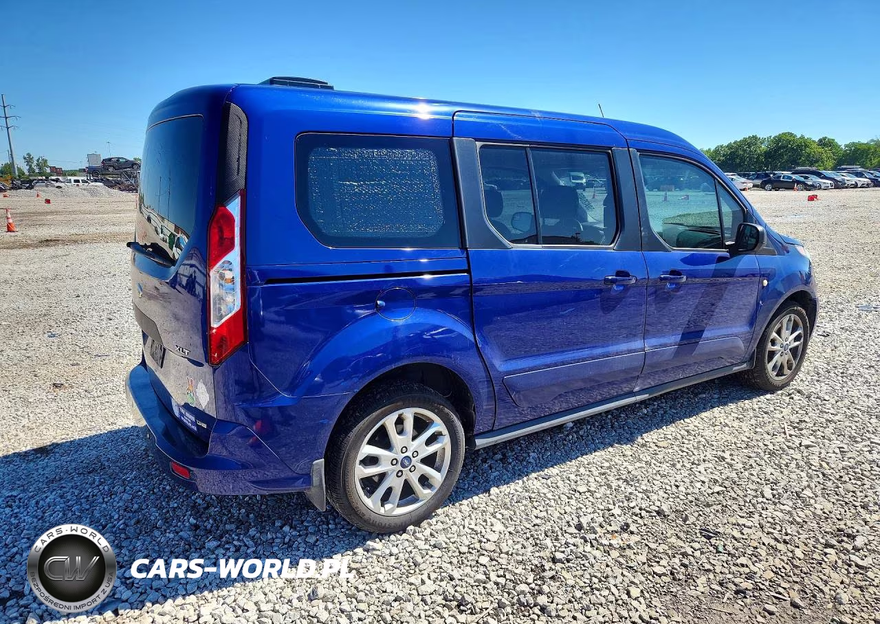 2014 Ford Transit Connect Xlt Delivery Van VIN:NM0GE9F71E1138556 - 3