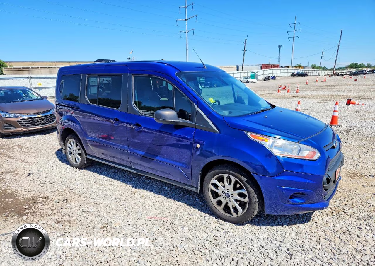 2014 Ford Transit Connect Xlt Delivery Van VIN:NM0GE9F71E1138556 - 4