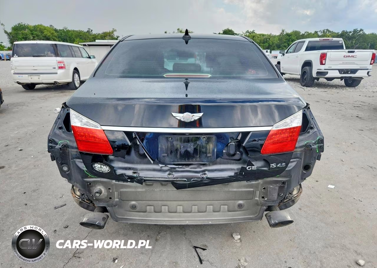 2011 Hyundai Genesis 4.6L VIN:KMHGC4DF2BU124385 - 6