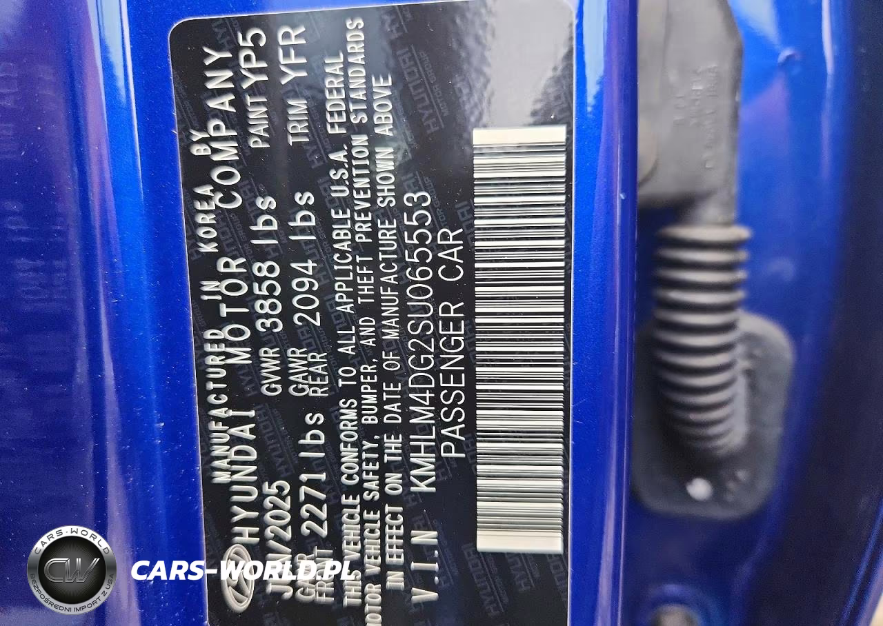 2025 Hyundai Elantra Sel Sport VIN:KMHLM4DG2SU065553 - 13