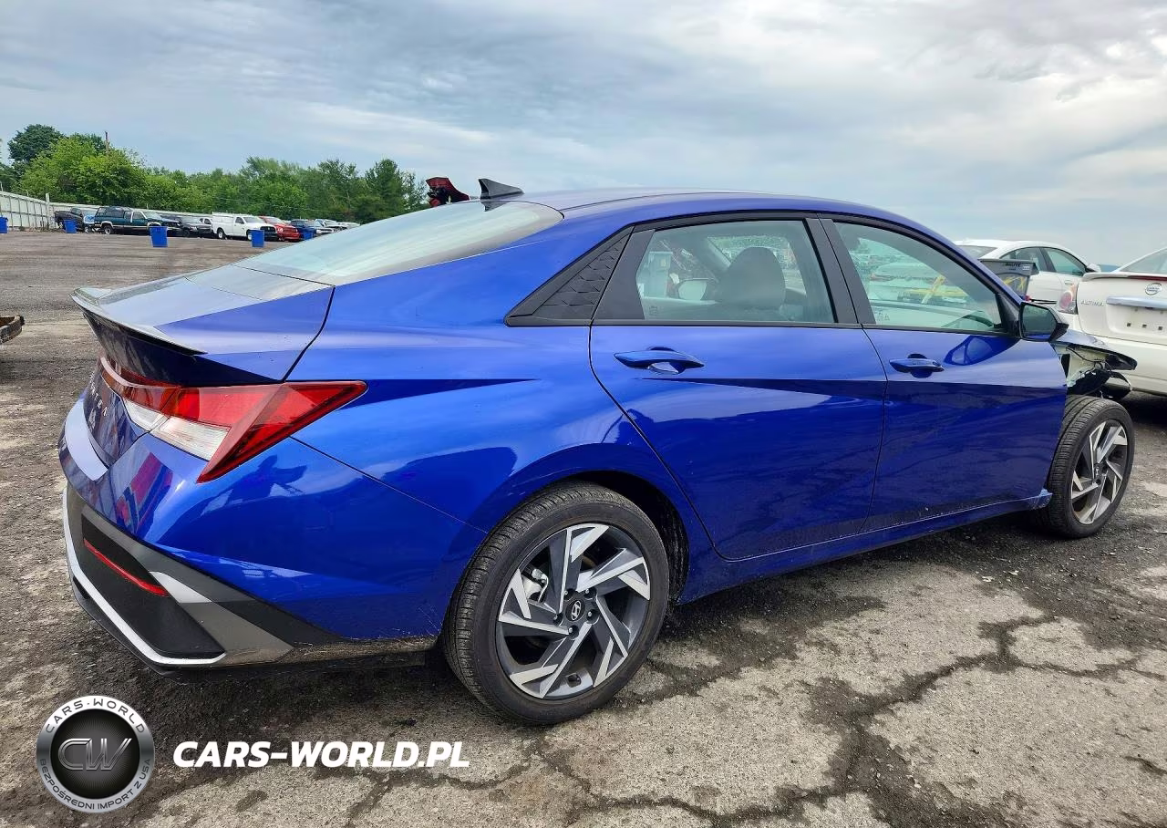 2025 Hyundai Elantra Sel Sport VIN:KMHLM4DG2SU065553 - 3