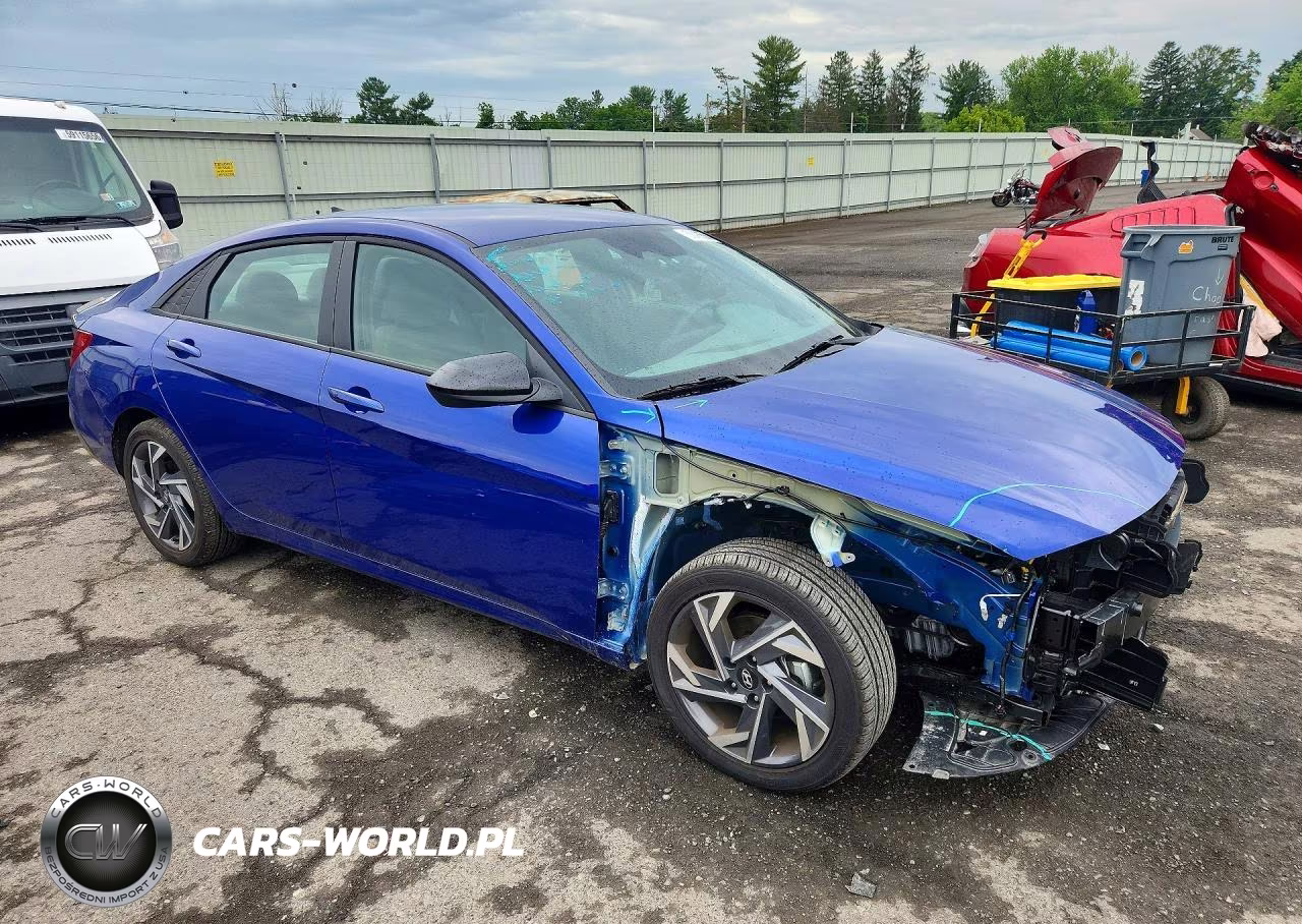 2025 Hyundai Elantra Sel Sport VIN:KMHLM4DG2SU065553 - 4