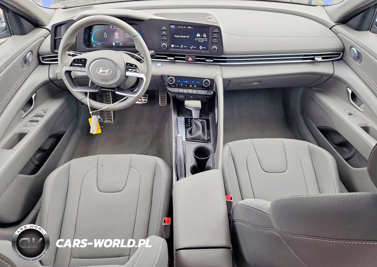 2025 Hyundai Elantra Sel Sport VIN:KMHLM4DG2SU065553 - 8
