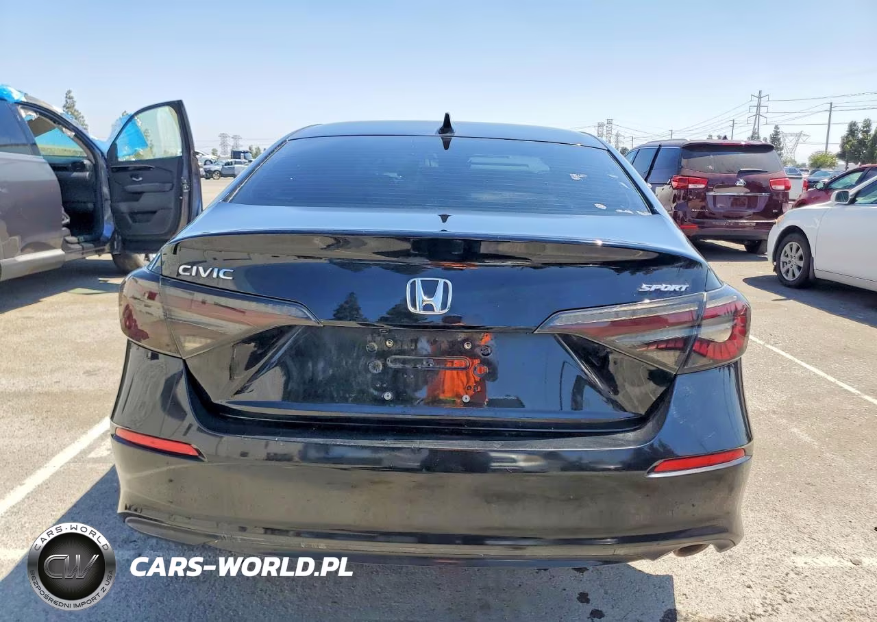 2025 Honda Civic Sport VIN:2HGFE2F51SH536613 - 6