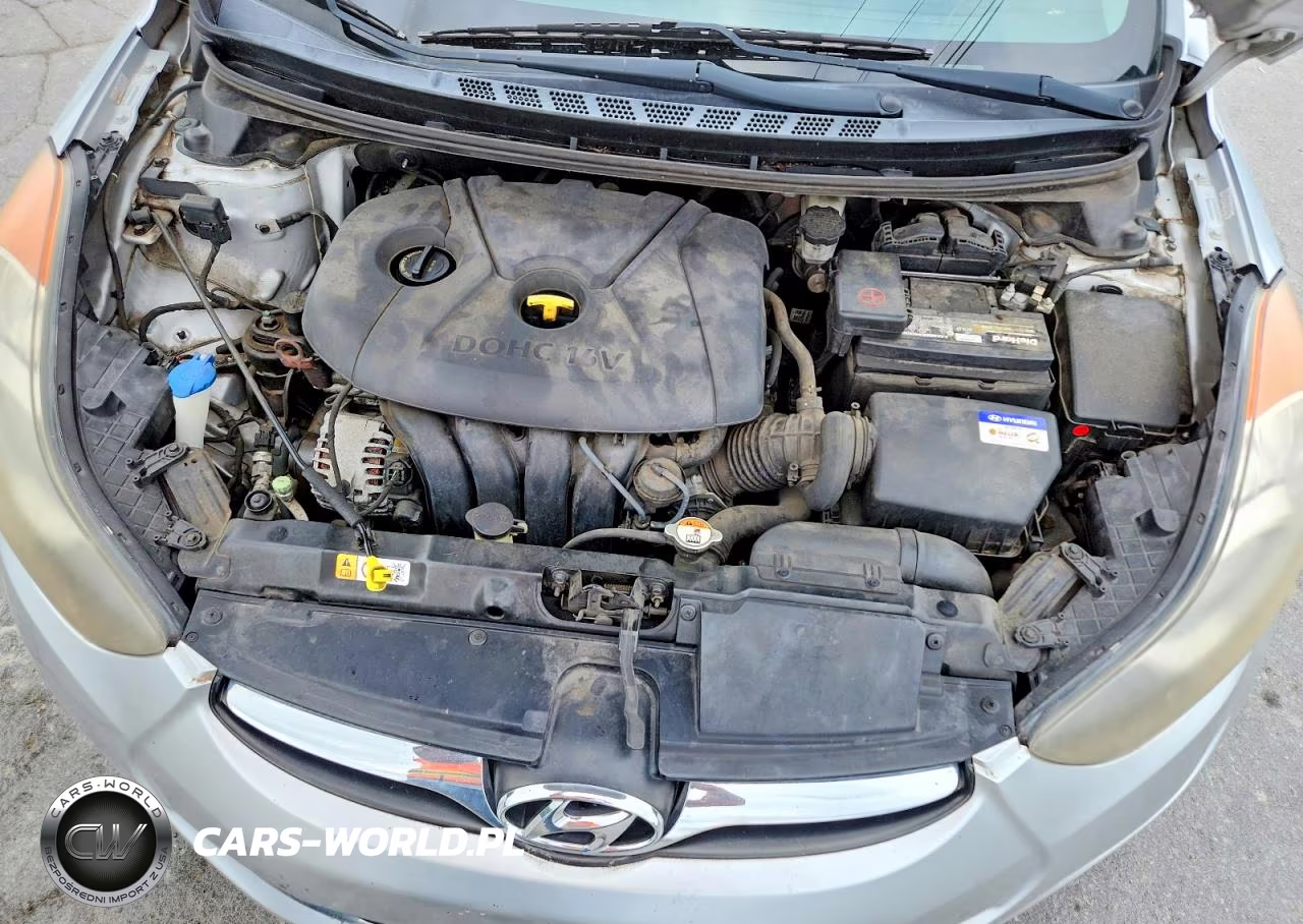 2013 Hyundai Elantra Gls VIN:KMHDH4AE6DU861074 - 11