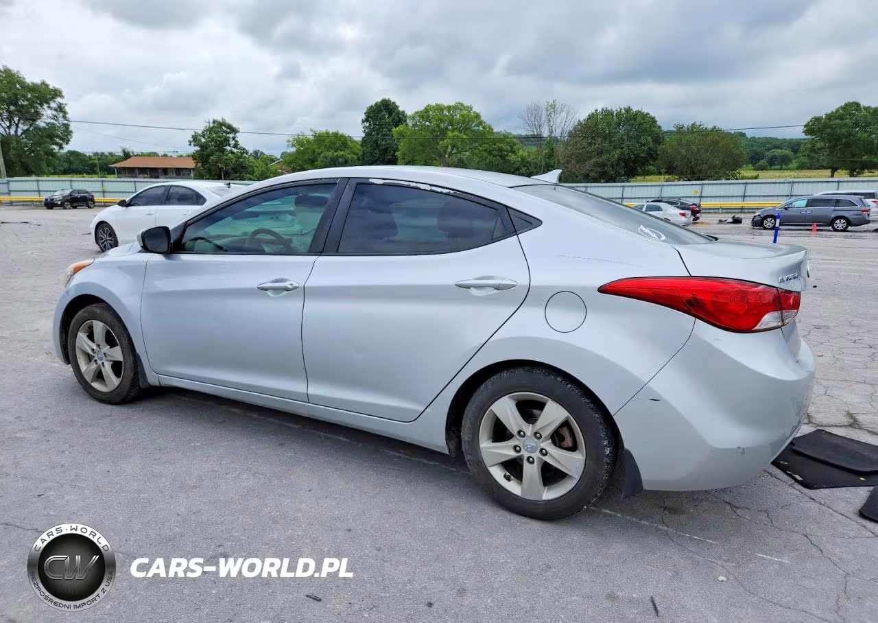 2013 Hyundai Elantra Gls VIN:KMHDH4AE6DU861074 - 2
