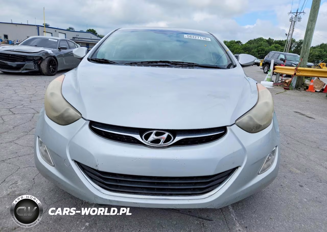 2013 Hyundai Elantra Gls VIN:KMHDH4AE6DU861074 - 5