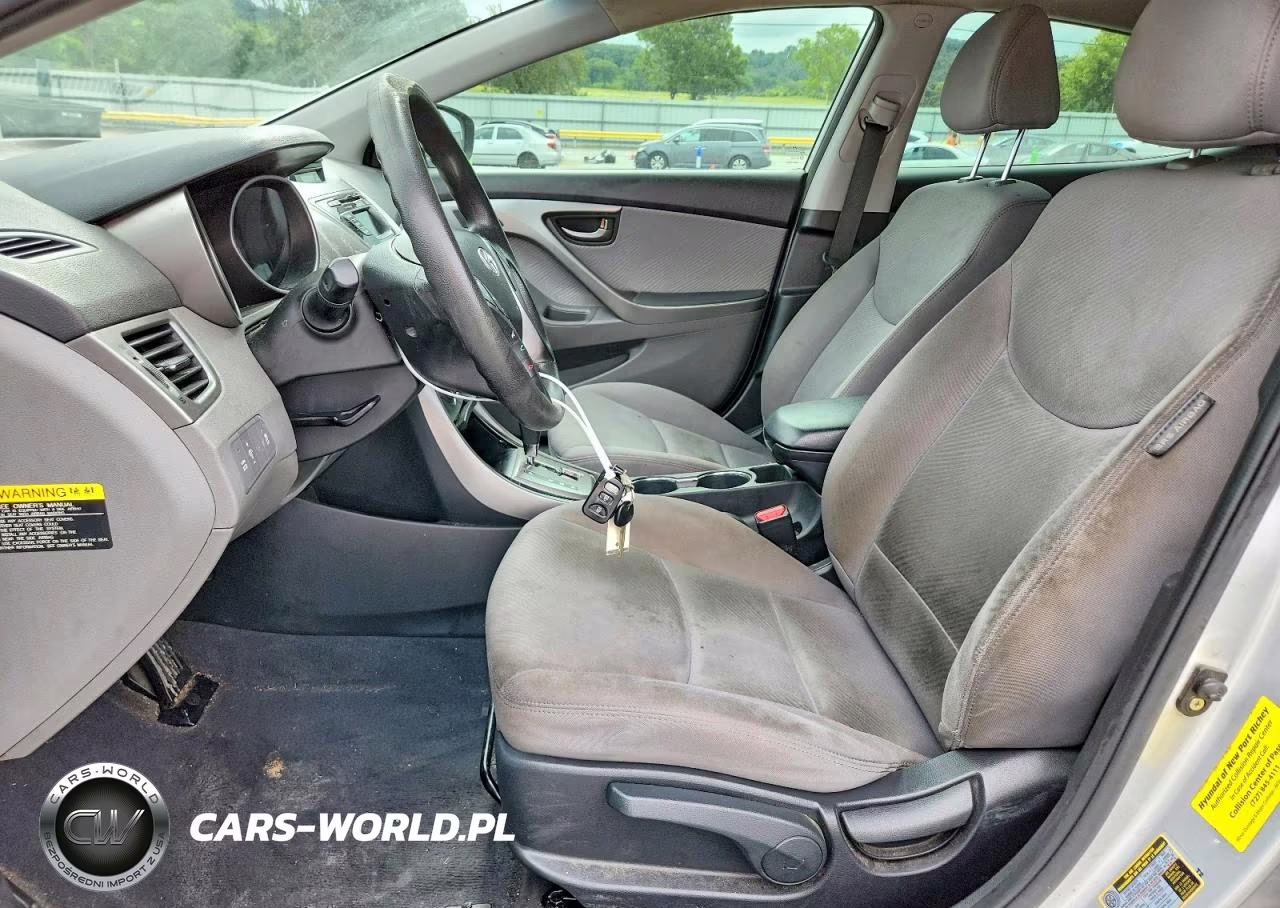 2013 Hyundai Elantra Gls VIN:KMHDH4AE6DU861074 - 7