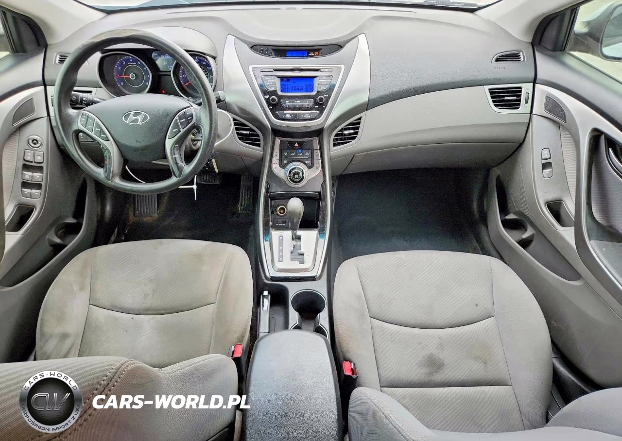 2013 Hyundai Elantra Gls VIN:KMHDH4AE6DU861074 - 8