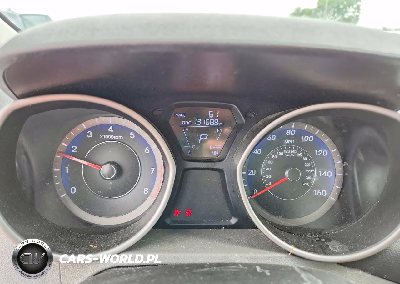 2013 Hyundai Elantra Gls VIN:KMHDH4AE6DU861074 - 9