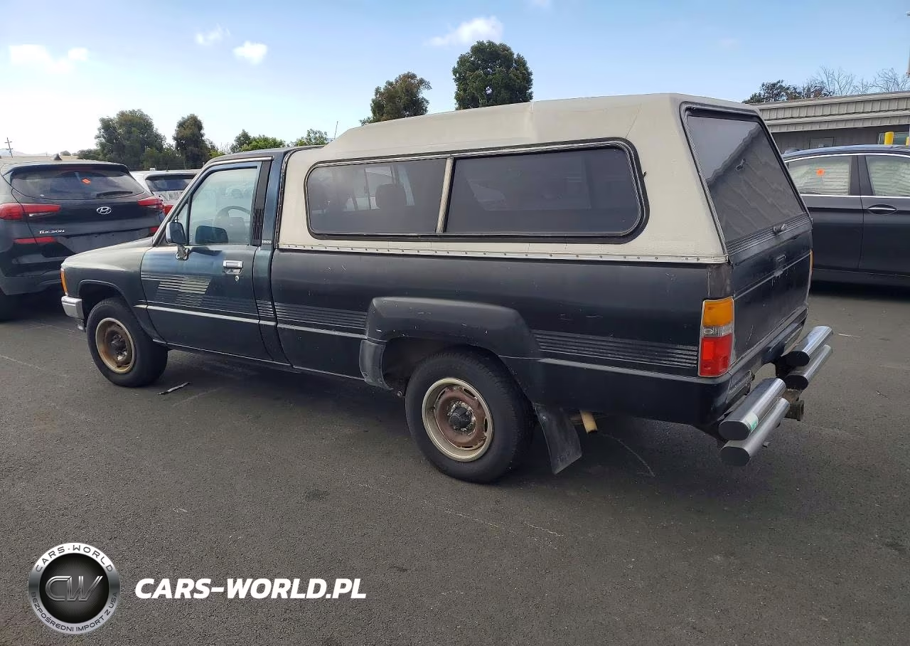 1987 Toyota Pickup 1-2 Ton Rn55 Dlx VIN:JT4RN55D7H0242751 - 2