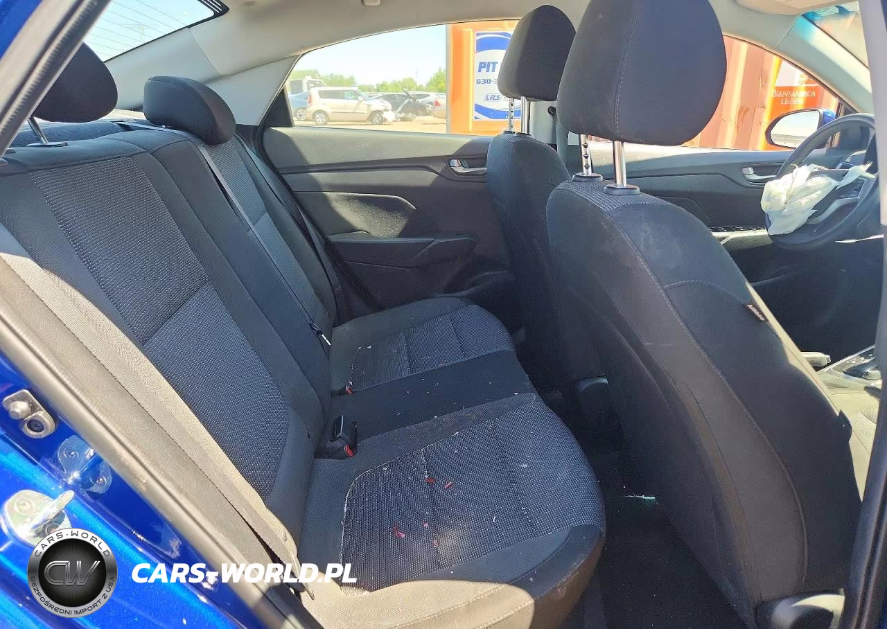 2021 Hyundai Accent Se VIN:3KPC24A66ME129021 - 10