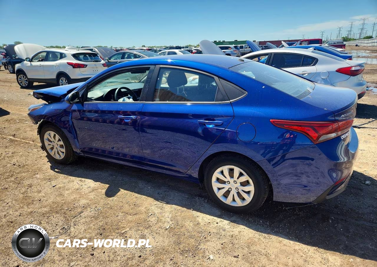 2021 Hyundai Accent Se VIN:3KPC24A66ME129021 - 2