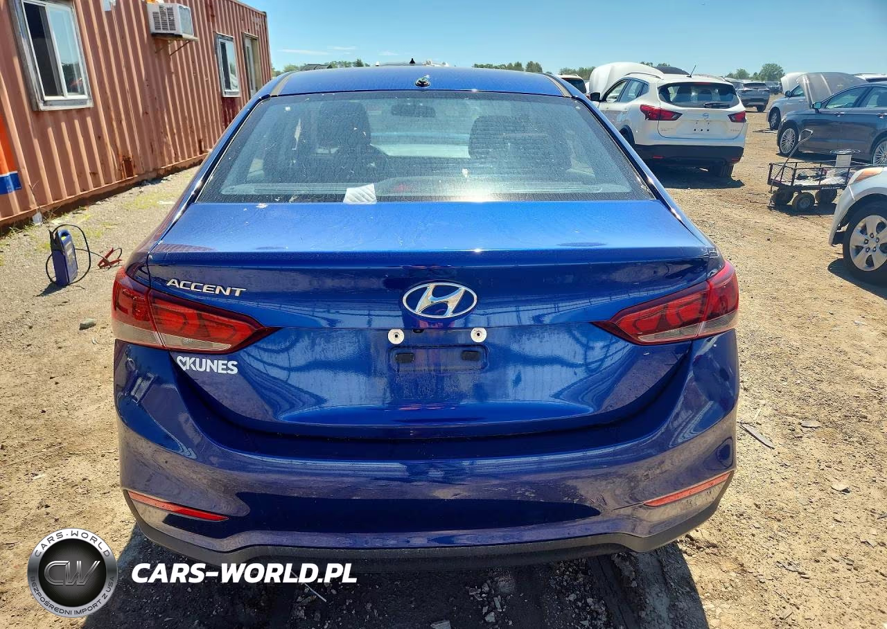 2021 Hyundai Accent Se VIN:3KPC24A66ME129021 - 6