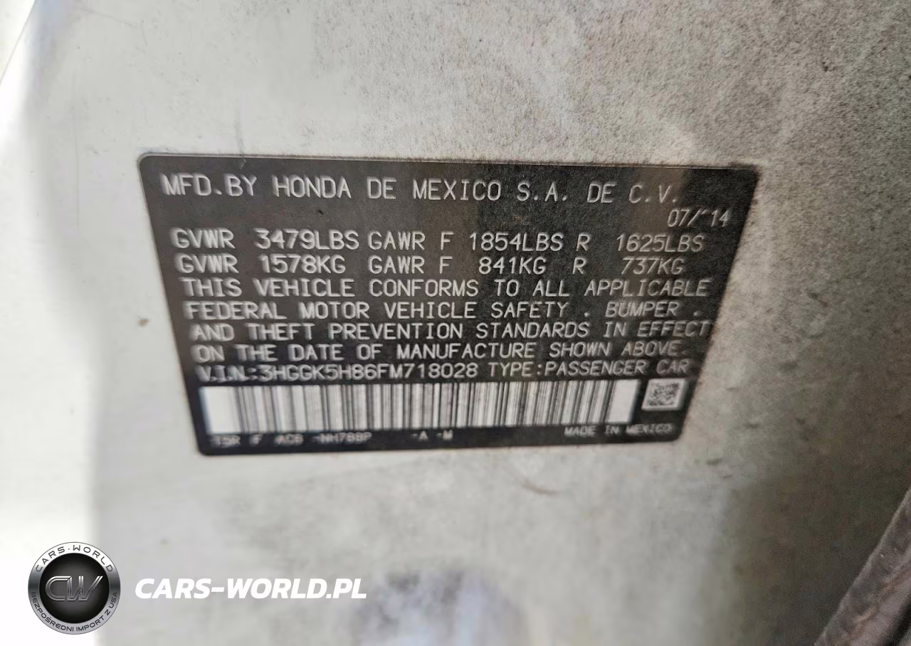 2015 Honda Fit Ex VIN:3HGGK5H86FM718028 - 12