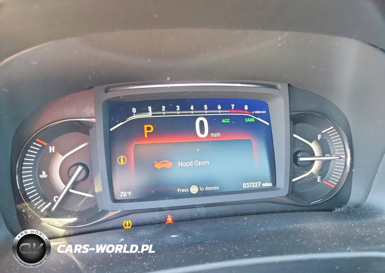 2023 Honda Passport Trail Sport VIN:5FNYF8H66PB000833 - 9