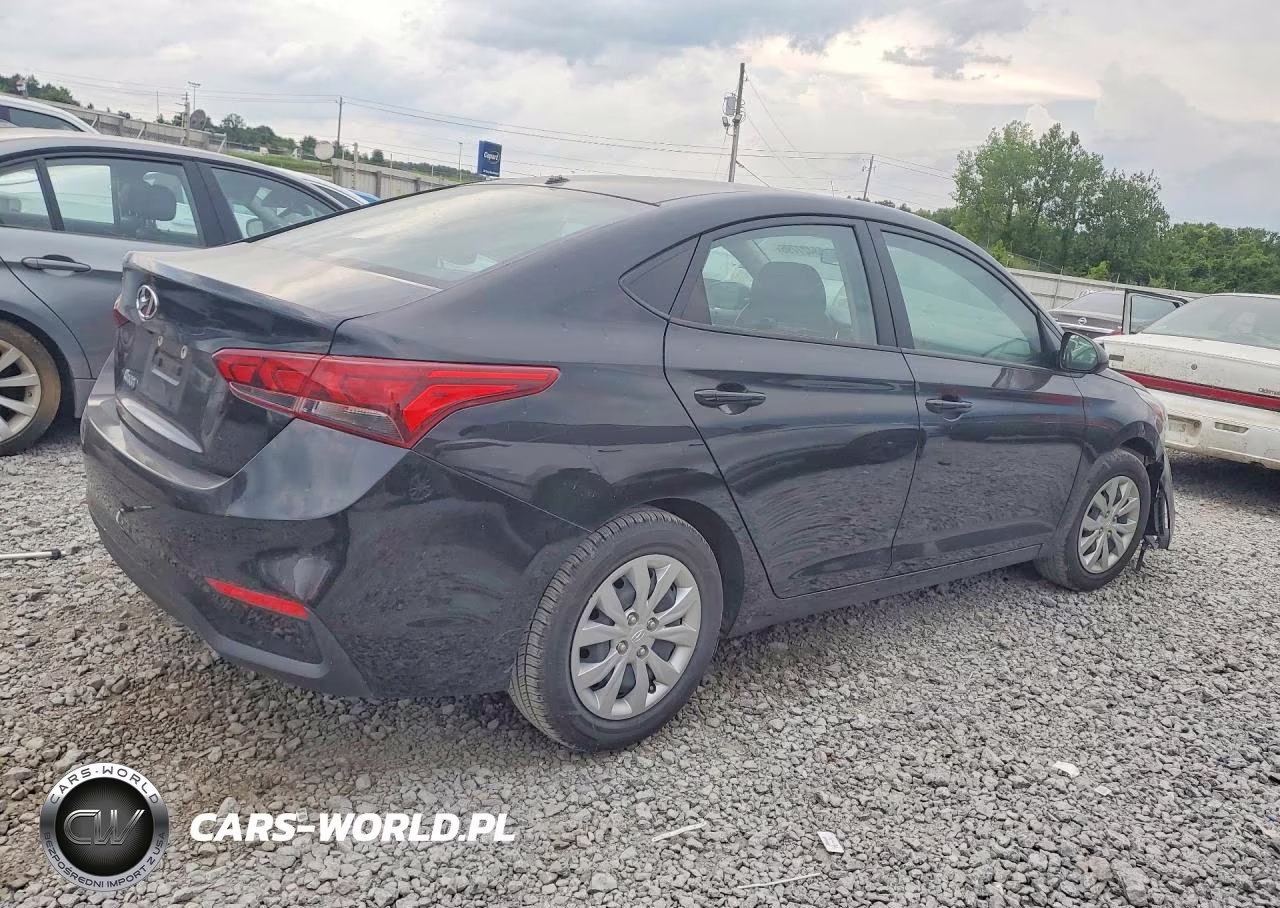 2022 Hyundai Accent Se VIN:3KPC24A62NE183157 - 3