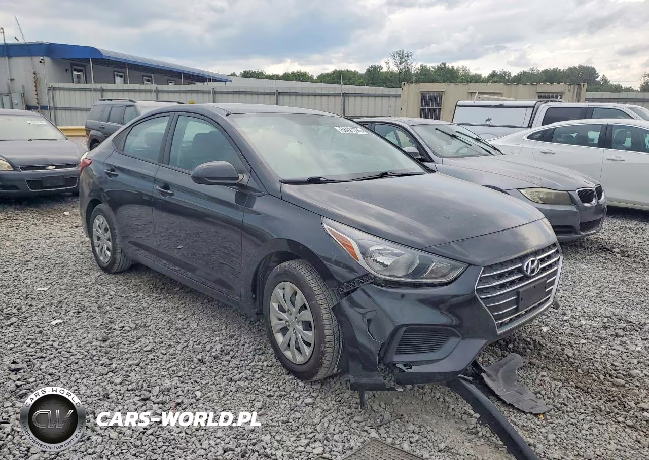 2022 Hyundai Accent Se VIN:3KPC24A62NE183157 - 4
