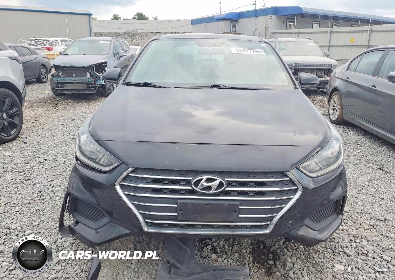 2022 Hyundai Accent Se VIN:3KPC24A62NE183157 - 5
