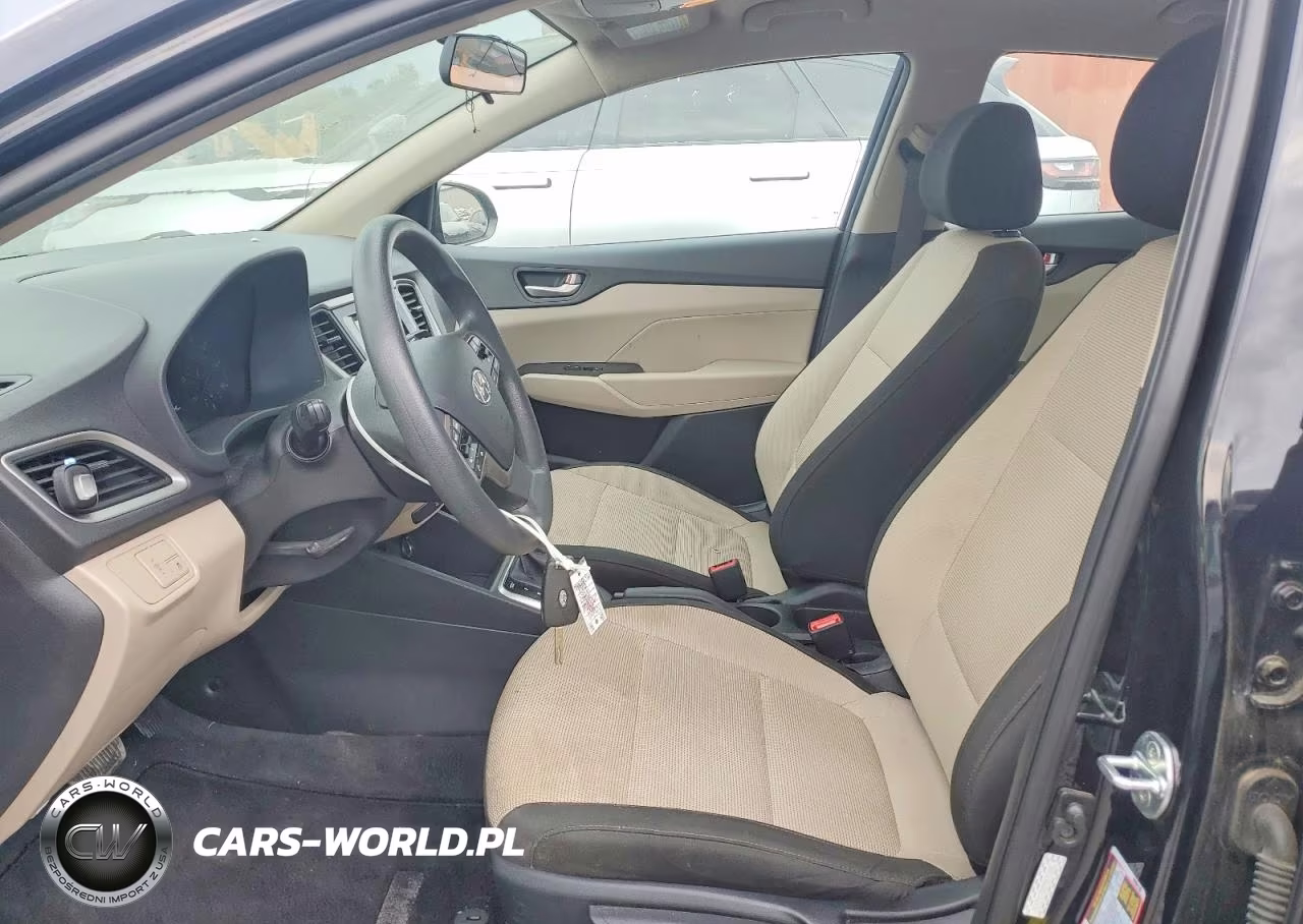 2022 Hyundai Accent Se VIN:3KPC24A62NE183157 - 7