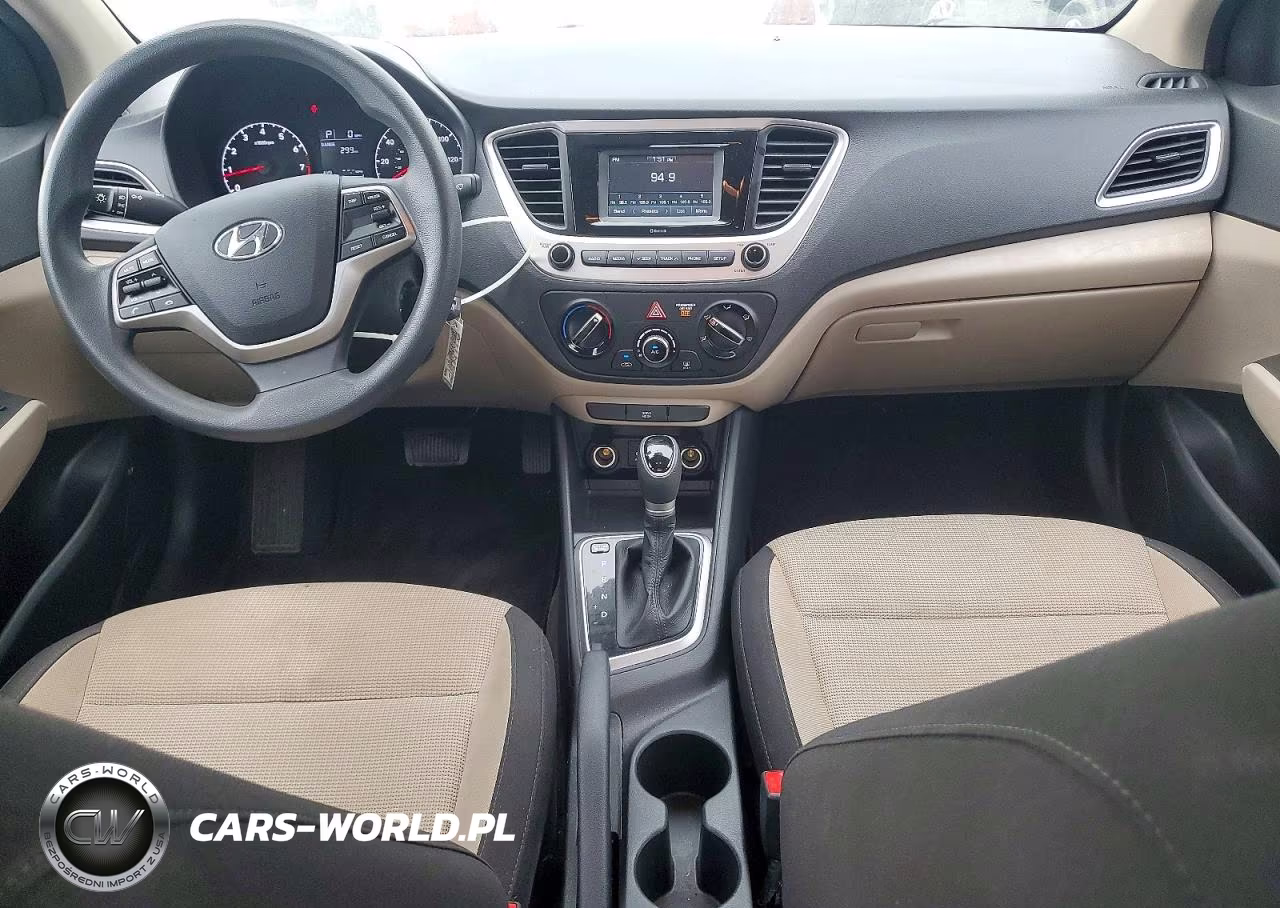 2022 Hyundai Accent Se VIN:3KPC24A62NE183157 - 8