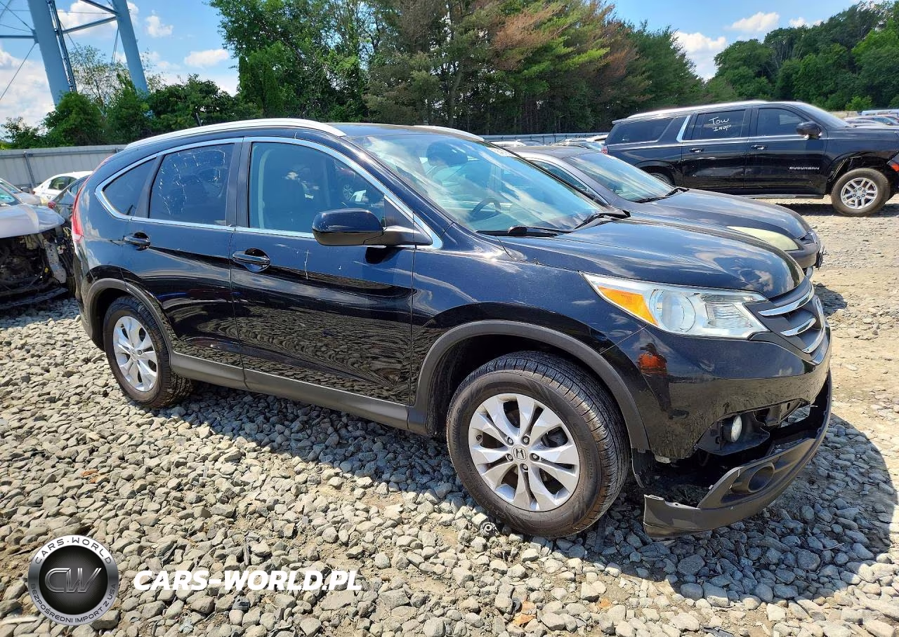 2013 Honda Cr-V Exl VIN:2HKRM4H73DH606762 - 4
