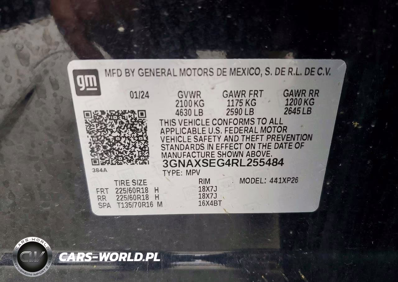 2024 Chevrolet Equinox Ls VIN:3GNAXSEG4RL255484 - 13