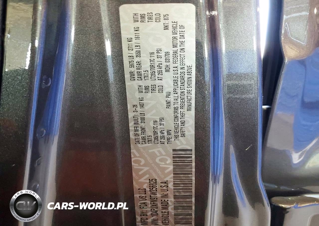 2026 Jeep Wrangler Rubicon VIN:1C4PJXFN9TW256825 - 13