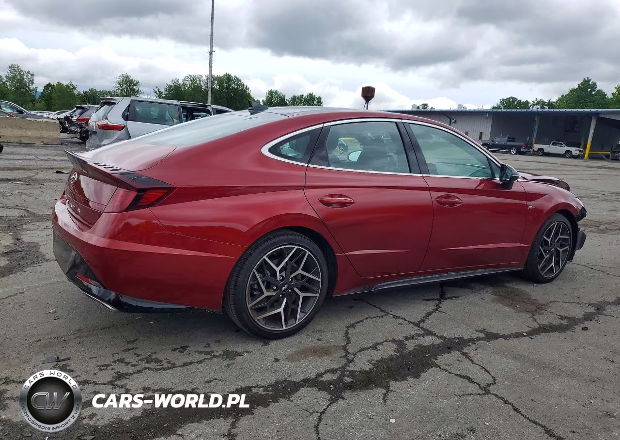 2023 Hyundai Sonata N Line VIN:KMHL14JC2PA327316 - 3