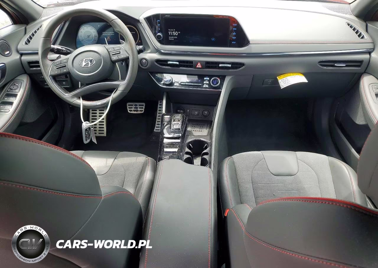 2023 Hyundai Sonata N Line VIN:KMHL14JC2PA327316 - 8