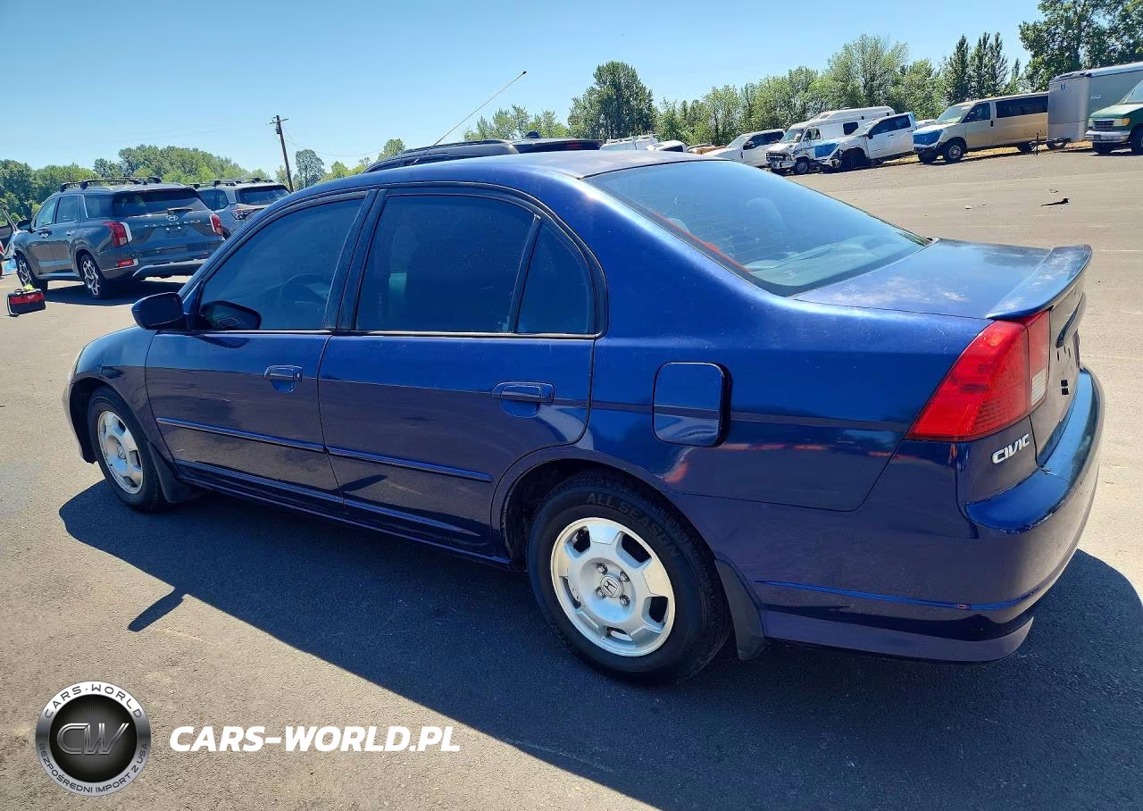 2005 Honda Civic Hybrid VIN:JHMES96615S019456 - 2