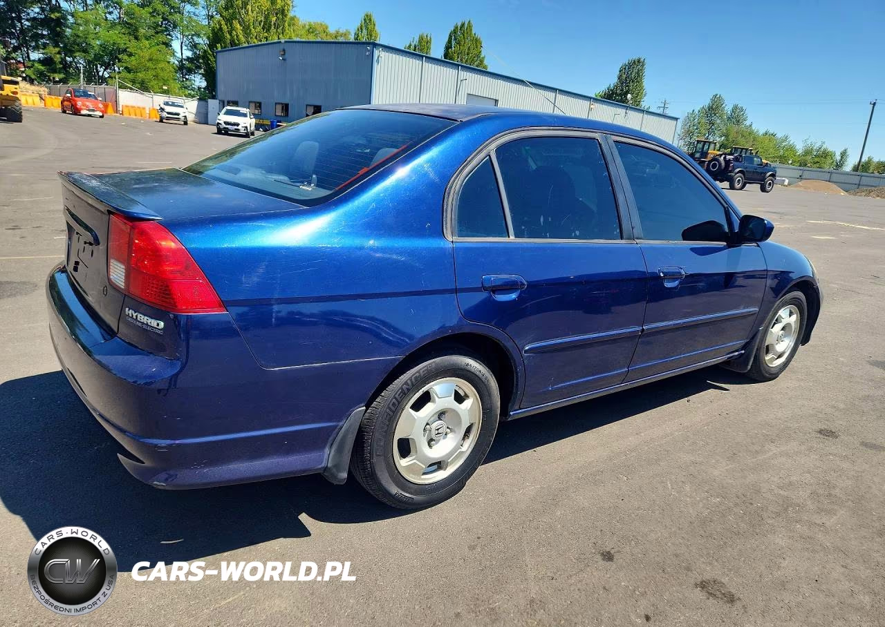 2005 Honda Civic Hybrid VIN:JHMES96615S019456 - 3
