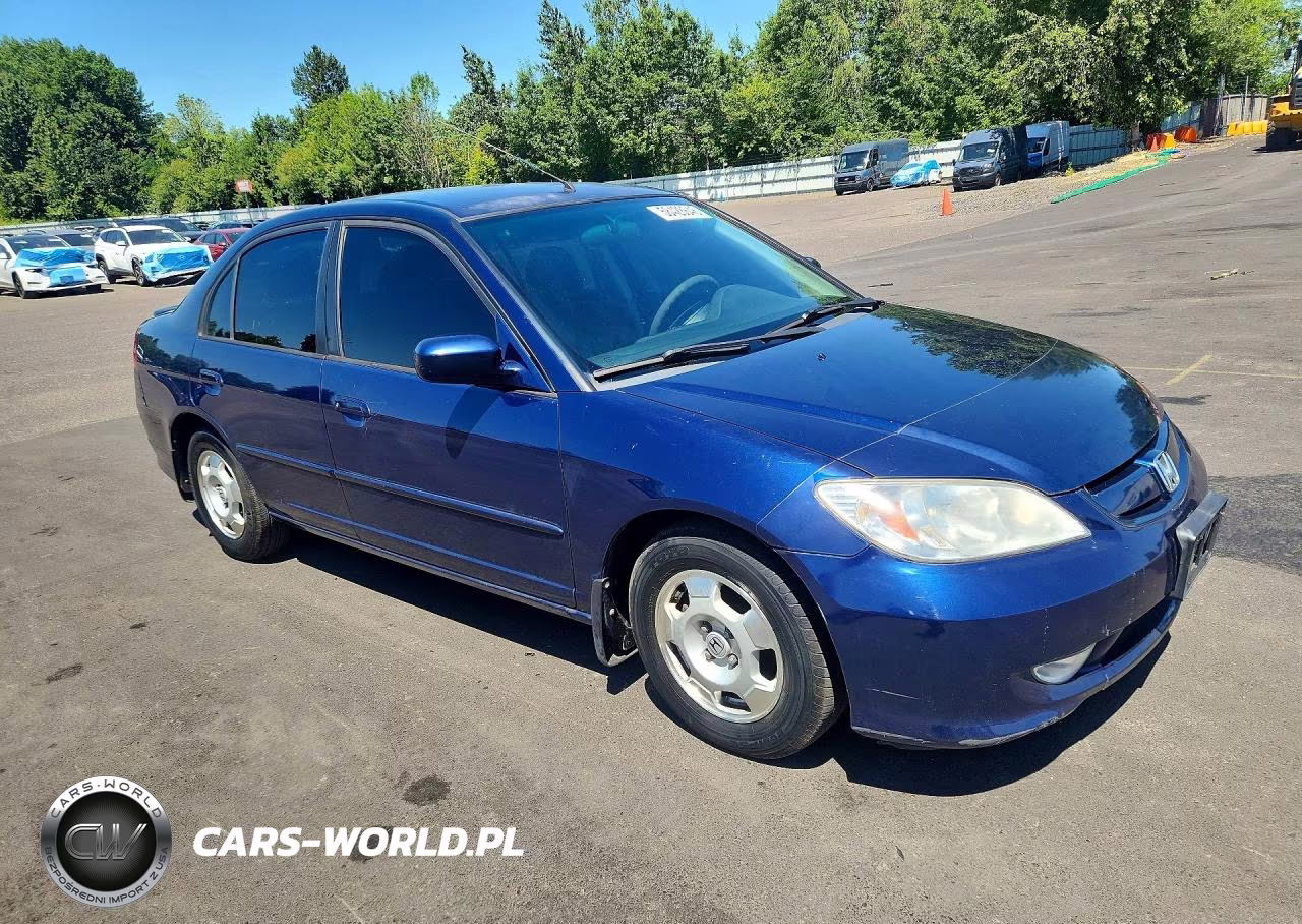 2005 Honda Civic Hybrid VIN:JHMES96615S019456 - 4