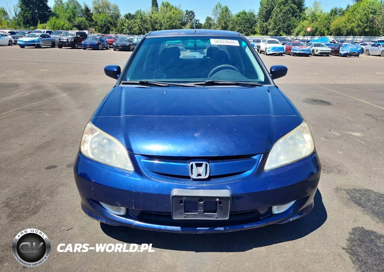 2005 Honda Civic Hybrid VIN:JHMES96615S019456 - 5